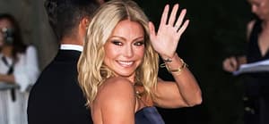 Kelly Ripa Licks Whipped Cream Off Herself During Holiday Party Shenanigans