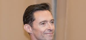 Hugh Jackman at ''The Front Runner'' press conference in Tokyo