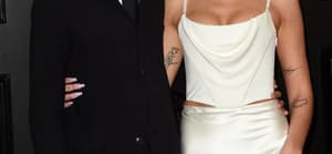 Dua Lipa And Anwar Hadid at the 62nd Grammy Awards