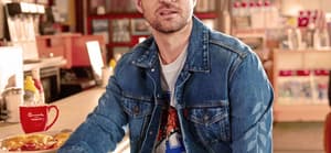 Justin Timberlake models Levi's collection