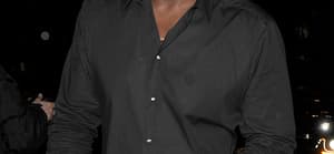 Idris Elba leaving Annabel's private members club in Mayfair