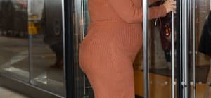 Ashley Graham smiliing.