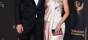 Julianne Hough and husband Brooks Laich arrive at the 2017 Creative Arts Emmy Awards - Day 1