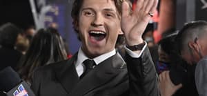 Tom Holland attends the premiere of the sci-fi motion picture "Spider-Man: No Way Home"