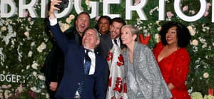 World Premiere of "Bridgerton" Season 2 at The Tate Modern.