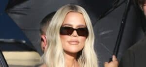 Khloe Kardashian make an appearance at the Jimmy Kimmel show