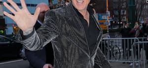 Nicolas Cage and his wife Riko Shibata seen arriving at the quot The Unbearable Weight of Massive Talent quot premiere in New York City on April 10 2022