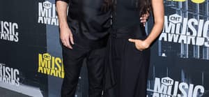 Celebrities arrive on the red carpet to the 2017 CMT Music Awards at the Music City Center in Nashville, Tennessee. 07 Jun 2017 Pictured: Sam Hunt, Hannah Lee Fowler.