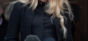 Amber Heard at The Royal Courts of Justice