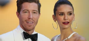 Nina Dobrev and Shaun White at the Top Gun: Maverick premiere