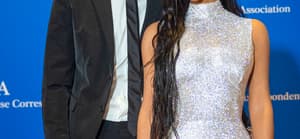 Kim Kardashian and Pete Davidson at 2022 White House Correspondents Dinner