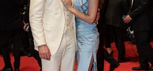 75th annual Cannes film festival at Palais des Festivals on May 18, 2022 in Cannes. 18 May 2022 Pictured: Miles Teller, Keleigh Sperry. Photo credit: KCS Presse / MEGA TheMegaAgency.com +1 888 505 6342 (Mega Agency TagID: MEGA859198_022.jpg) [Photo via Mega Agency]