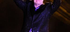 Elton John performing in Porto Cervo Sardinia Italy