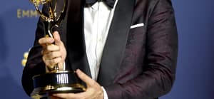 John Oliver wins award at the 70th Primetime Emmy Awards in Los Angeles