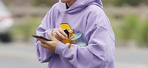 Justin Bieber hiking in Hollywood as some fans spotted him along his exercise snapping pics of the Canadian singer