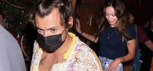 Harry Styles and Olivia Wilde Exit Rubirosa Restaurant in NYC