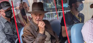 Harrison Ford and Phoebe Waller-Bridge filming Indiana Jones 5 in Cefalù, Sicily