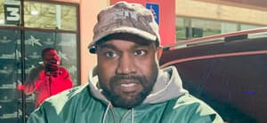 Kanye West leaves a basketball game in Calabasas Ca