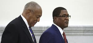 Bill Cosby is taken away in handcuffs after he was sentenced to three-to-10-years for felony sexual assault