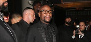 Professional boxer Floyd Mayweather is all smiles as he is spotted going to The Reserve to celebrate his 41st birthday