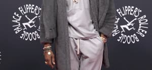 Usher at Opening of Flipper’s Roller Boogie Palace