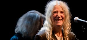 Patti Smith and Lenny Kaye