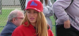 Shakira the best cheerleader for her son Milan in his last baseball match in Barcelona
