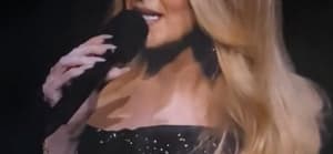 Adele gets emotional telling her Las Vegas audience about having therapy and being the happiest I ve ever ever ever ever been