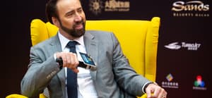 Nicholas Cage meets the press at the International Film Festival and Awards Macao 2018