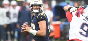 Celebrities at the Los Angeles Chargers vs New England Patriots