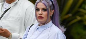 A pregnant Kelly Osbourne steps out for a Christian Dior show