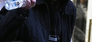 Kim Kardashian and Pete Davidson leaving Dover Street Market in Mayfair