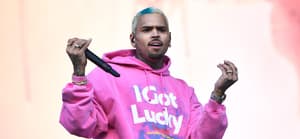 Chris Brown performing at Wireless Festival Crystal Palace Park London