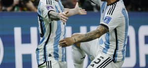 2022 FIFA World Cup Final Lionel Messi in Action
