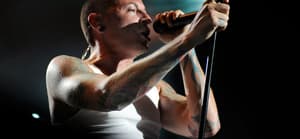 Rock music icons Chris Cornell and Chester Bennington perform at the same concert festival in West Palm Beach