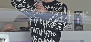 A makeup-free Erika Jayne is pictured visiting lite Aesthetics Wellness Spa for some pampering in West Hollywood on June 17 2022