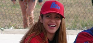 Shakira the best cheerleader for her son Milan in his last baseball match in Barcelona
