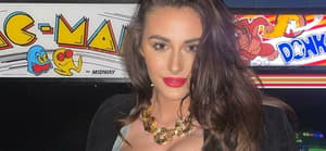 Chloe Veitch at the arcade