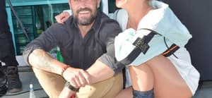 Brian Austin Green and Sharna Burgess