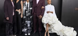 Will Smith, Jada Pinkett Smith and Family(Trey Smith, Willow Smith, Jaden Smith) Attend the "Emancipation" Premiere in Los Angeles
