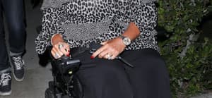 Abby Lee Miller is seen taking a stroll around West Hollywood after enjoying dinner