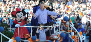 Peyton Manning And Phil Simms Spotted Filming At Magic Kingdom