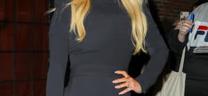 Jessica Simpson seen posing outside the Bowery Hotel in NYC on Feb 04 2020