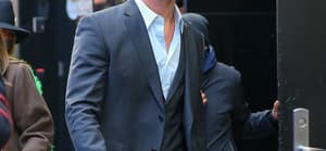 Chris Hemsworth spotted leaving Good Morning America in NYC