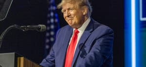 Former US President Donald Trump Addresses the NRA
