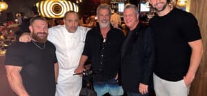 Mel Gibson Spotted At Barry’s Downtown Prime In Las Vegas
