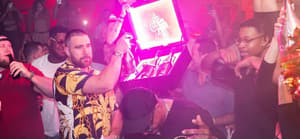 Travis Kelce Parties Solo In Vegas After Supporting Taylor Swift In Sydney [PHOTOS]