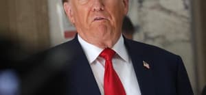 Donald Trump appears in court