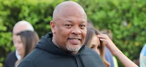 Dr. Dre and family arrives at American Express presents Lana Del Rey concert at BST Hyde Park