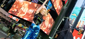 International Star Elena Matei Takes Over NY's Times Square For 'Rock It' Release [PHOTOS]